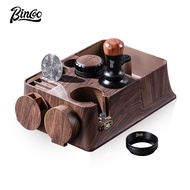 BINCOO Multi-Function Coffee Tamper Base Set Italian-Style Coffee Powder Spreader & Tamper Hammer Se