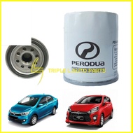 PERODUA OIL FILTER BEZZA AXIA MYVI 2018+ ARUZ TOYOTA AVANZA DUAL VVTi  PARTS 3PL