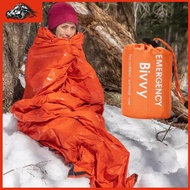 Emergency Thermal Bivvy Sleepingbag Blanket Survival Kit Waterproof Orange