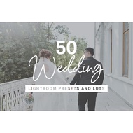 [LR] 50 Wedding Lightroom preset and Luts