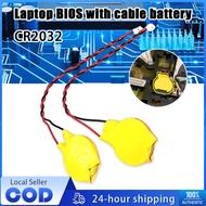 Laptop BIOS/CMOS CR2032 Battery With Two Pins Wire Connector 3V 2Pin for Motherboard Mainboard CR203
