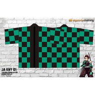 Kimono Haori Anime Cosplay Tanjiro Kimetsu no Yaiba Demon Slayer - JA KNY 01