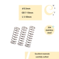 [wsys] Sus304 Compression Spring (d0.5mm OD7-10mm L5-50mm THHC)