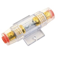 AGU60A Power Audio Amp Amplifier Fuse Box Holder 60A, IP67 Waterproof, High Temperature Resistant