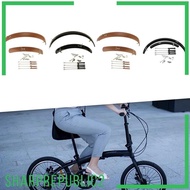 [Sharprepublic2] Folding Bike Mudguard Front &amp; Rear Fenders Spare Parts Accessories