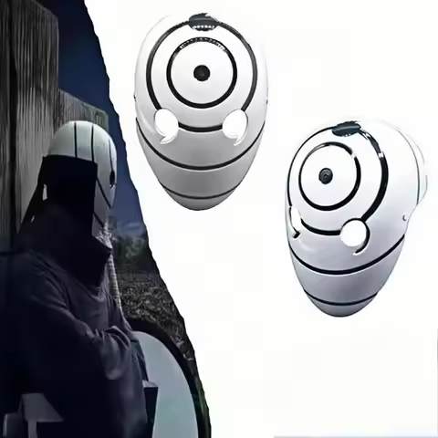 Naruto Uchiha Obito Anime Cosplay Mask Can Emit Light Uchiha Madara Cosplay Party Halloween Cool And