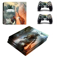 New style The Elder Scrolls V Skyrim PS4 Pro Sticker Play station 4 Skin Sticker Decal For PlayStation 4 PS4 Pro Console &amp; Controller Skin new design