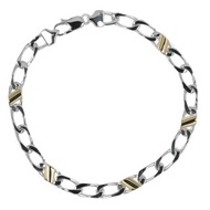 【日本直運】蒂芙尼 TIFFANY&Co. 經典鏈節手鍊 Vintage 銀 925 x 18K 黃K金 鏈墜式手鍊 中性【二手】