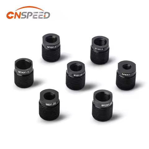 CNSPEED Aluminum Alloy Shift Knob Adapter With inside thread M8x1.25 M10x1.25 M10x1.5 M12x1.25 M14x1