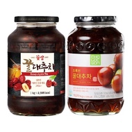 Kkotsaem Honey Jujube Tea 1kg + Chorokwon Honey Jujube Tea 1kg (2kg)