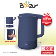 Bear Electric Kettle, Cordless Kettle Jug , Cordless Jug1.7L (ZDH-Q17B1)