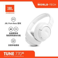 JBL - JBL TUNE 770NC 無線頭戴式降噪耳機 白色
