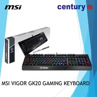 MSI VIGOR GK20 GAMING KEYBOARD