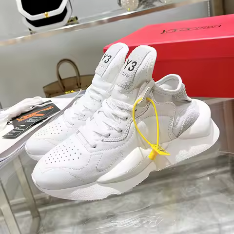 Handcrafted Leather Sneakers Men Y3GZCLSW Cowhide Loafers White Unisex Casual Men's Shoes Running Le