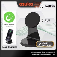 Belkin Boost Charge Magnetic Wireless Charger Stand 7.5W Black WIB003BTBK