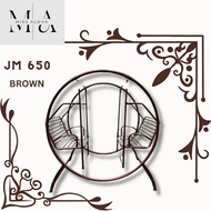 3V CM650 XXL Size Adult Indoor Outdoor Metal Solid Garden Kiddie Swing Chair  Toy Buaian Taman