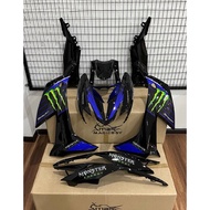 COVERSET RSX MONSTER | BLACK.BLUE