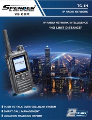 วิทยุสื่อสาร SPENDER รุ่น TC-1H รับส่งไกลทั่วโลก ผ่านระบบ Network 4G มี GPS สะดวกใช้งานง่าย