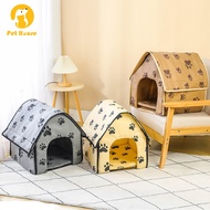 Pet house footprint cat dog pet house