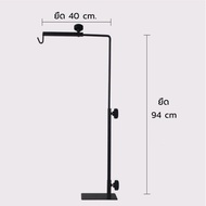 wjhh พร้อมส่ง​ ขาตั้งโคมไฟ UVA UVB สำหรับเต่าบก หรือสัตว์เลื้อยคลานอื่นๆ มี2ขนาด คุณภาพดีมาก