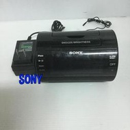 SONY,新力,索尼,數位顯示型,鬧鐘,收音機,Tuner,ICF-C11,iPHONE底座,Dock,無搖控器