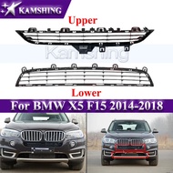 Kamshing Front Bumper Grille For BMW X5 F15 2014-2018 Front Bumper Ventilation Net