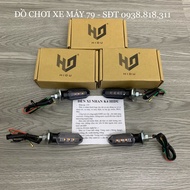 Đèn xi nhan K4 chính hãng Hidu chip led gắn tất cả xe máy có xi nhan rời