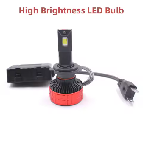 2PCS F5G LED Car Bulb Kit H7 Canbus Turbo Headlight Fog Light High Brightness Compatible with H7 H11