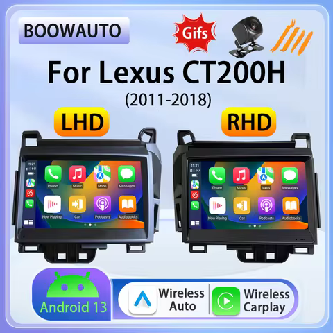 7" Wireless Carplay Android Auto For Lexus CT200H CT200 GPS Navigation Car Radio Multimedia Video Pl
