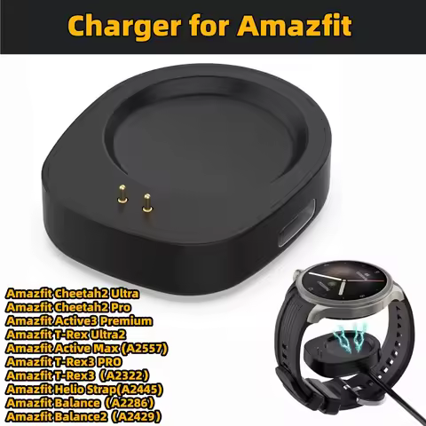 USB-Dock-Ladeadapter-Ladekabel für Amazfit Active3/Active Max/T-rex Ultra2/3/Trex3 Pro/Balance 2/1 H