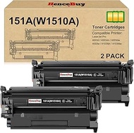 Compatible 151A Toner Cartridge (with Chip) Replacement for HP 151A W1510A Black Toner Cartridge Wor
