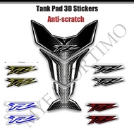 For Yamaha FZ FZ6 FZ6N FZ8 FZ8N FZ1 FZ1000 FZ07 FZ09 FZ10 Tank Pad Fuel Oil Kit Knee Emblem Badge Lo