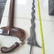 Keris corok  pamor buntel mayit Luk 13 estimasi sepuh