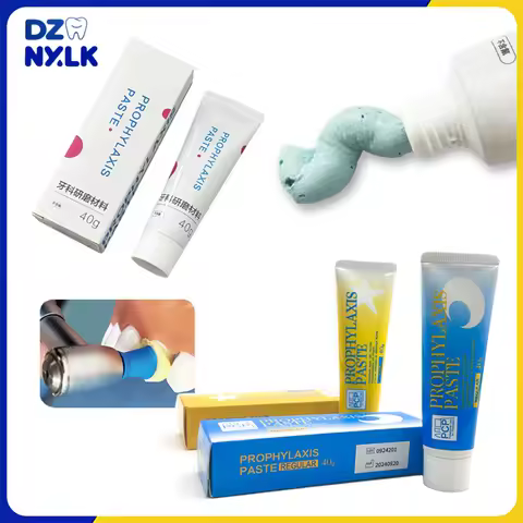 40g Dental Prophy Paste Tooth Polishing Paste Fine/Regular Grit Prophylaxis Paste Ortho Implant Prop