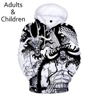 Popular One Piece Hoodies Sweatshirt Harajuku Hooded One Piece Comic Hoody