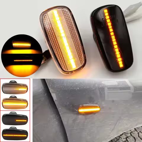 Dynamic Side Marker Light For Lexus IS200 300 LS430 UCF30 Scion xB For Toyota Prius Kluger Wish Alte