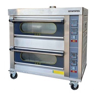 ORIMAS Gas Oven [2 Deck 4 Tray] Digital GR-4M Fully Stainless Steel Industrial Commercial 燃气烤箱2层4托盘GR-4M不锈钢工业商业..