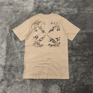 T-shirt Off White Beige Paint Splat Arrow Premium