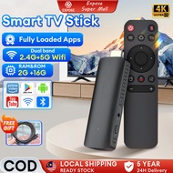 TV Stick M98 Android 11 TV box 4K Resolution Portable Control Streaming Device Wi-Fi Remote for all TVs