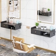 Hanging barber store tool cabinet hair salon special tool table wall hair dryer shelf hanging wall h