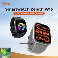 Olike W15 Smartwatch Zenith Custom Watch Face Touch WATERPROOF Healt Sport Jam Tangan Wanita Pria