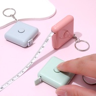 GANTUNGAN Keychain 1.5 meter meter tape portable waist circumference measuring tape three automatic 
