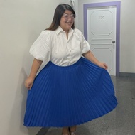 BKK PLEATED SKIRT KNEE LENGTH up to 56 inches