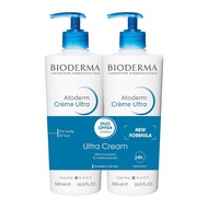 BiodermaAtodermUltraDuoPack,HydratingBodyMoisturizerforNormaltoDrySensitive2x16.9FlOz|Ultrahydrating