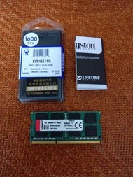 Kingston DDR3 8GB 記憶體
