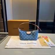 LV 牛仔丹寧飯盒包