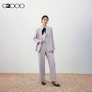 G2000 Linen Blend Textured Pants