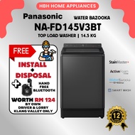 (Free Install) Panasonic NA-FD145V3BT 14.5kg Easy Hygiene & Convenient Top Load Washing Machine