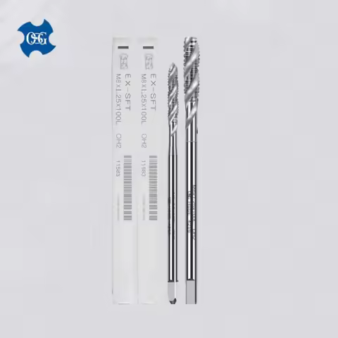 Japan OSG HSSE Lengthen 80MM 100MM 120MM 150MM Spiral Fluted Tap M1.2M1.4M2 M2.5 M2.6 M3 M4 M5 M6 Ma