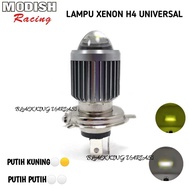 H4 Laser Ac Dc Universal Led Headlight Bulb Motorcycle Headlight H4 Xenon Light H4 Led Bulb 15 Watt
